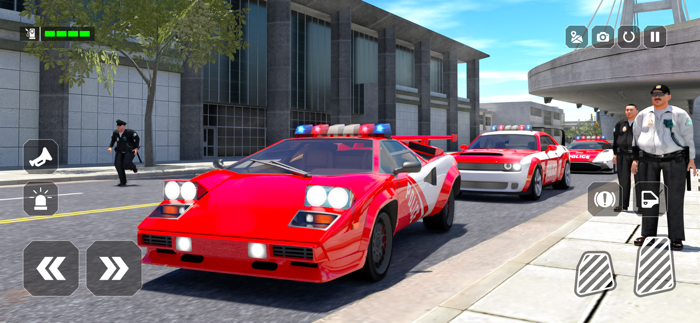 Cop Car Driving Police Sim