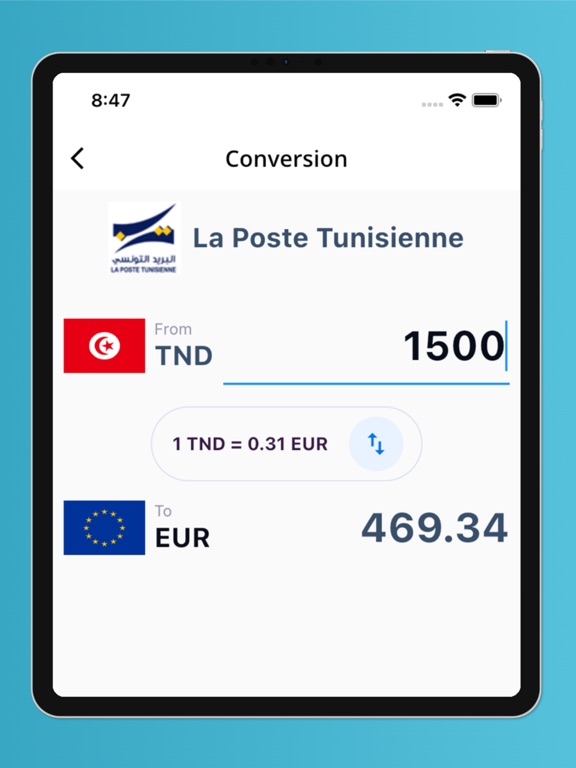 dinartunisien.com iPad screenshot 3 - Finance app