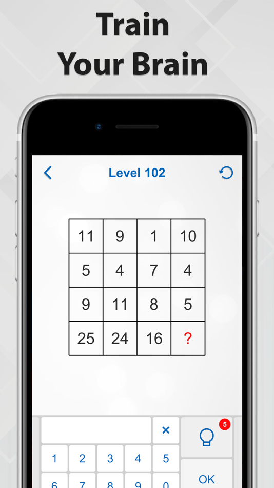 #3. Math Puzzles - Test Your Brain (iOS) 由: Serhii Kolisnyk