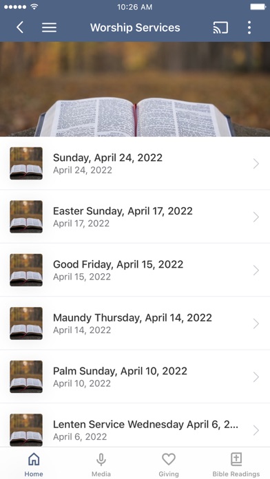 Faith Lutheran Marshfield Screenshot