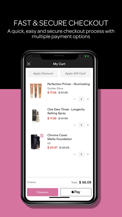 BPerfect Cosmetics US Screenshot