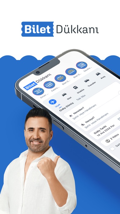 Bilet Dükkanı:Uçak Otobüs Otel Screenshot