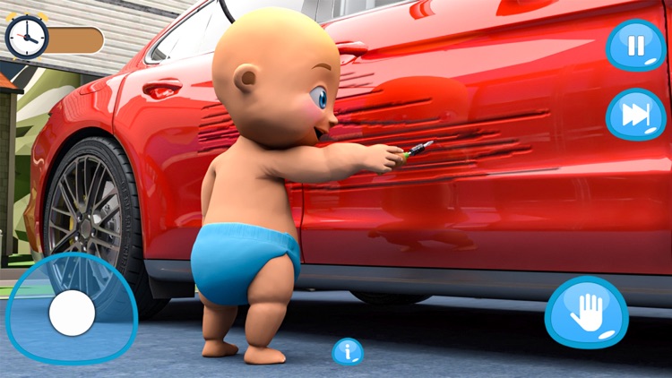 Twins Babysitter Newborn Game screenshot-3