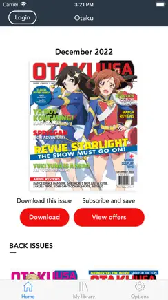 Otaku USA Magazine iPhone image 1