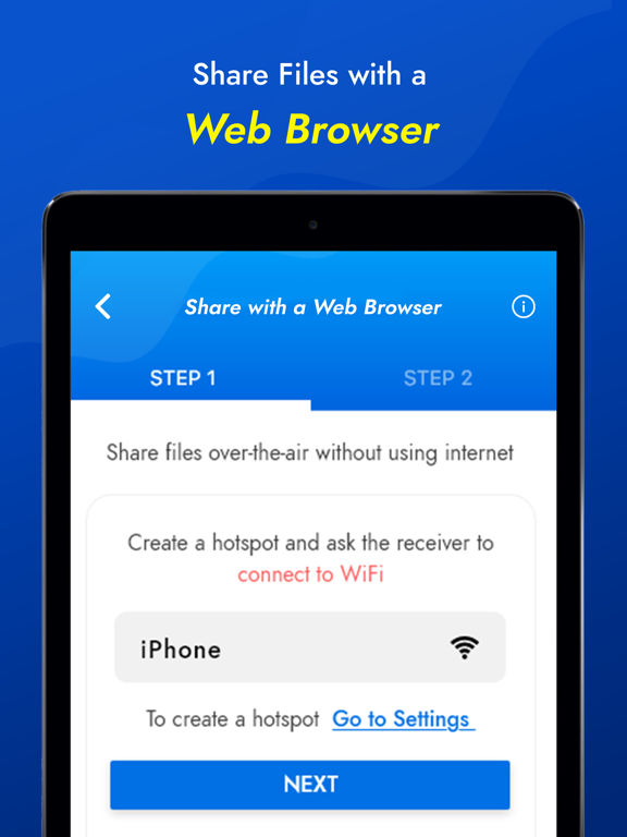 PoleShare - Transfer & Send iPad screenshot 6 - Productivity app