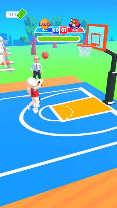 Basketball Court Player Screenshot