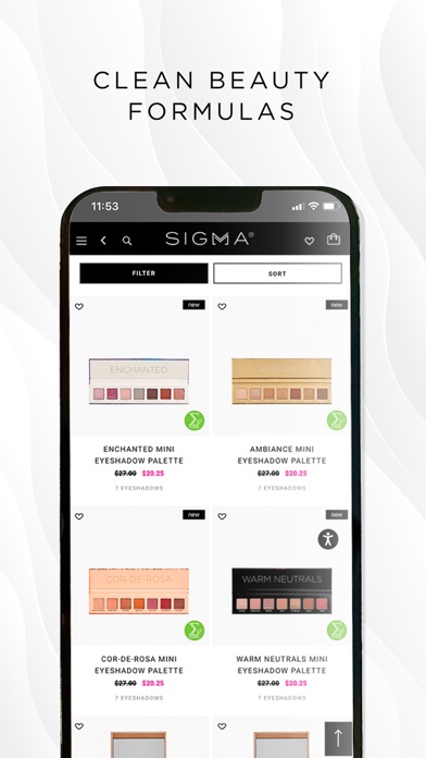 Sigma Beauty Screenshot