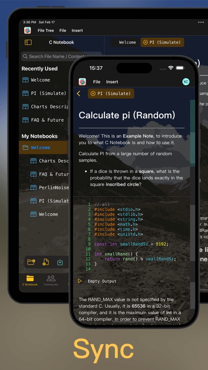 C Notebook screenshot-4