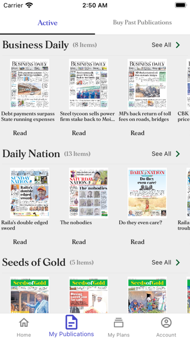 Nation ePaper Screenshot