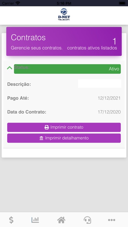 Central do Assinante Dnet screenshot-3