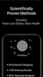 mindflow: visual meditation iphone screenshot 1