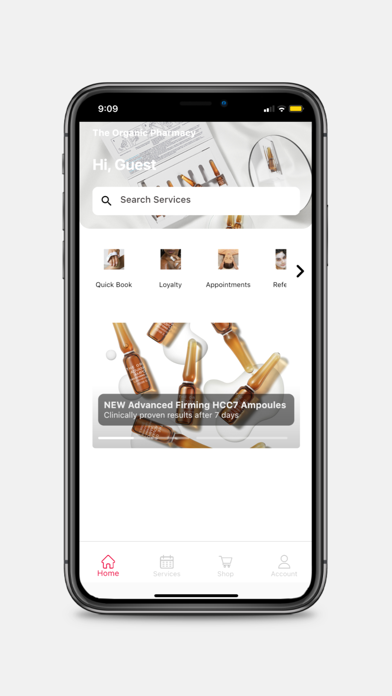 The Organic Pharmacy Screenshot