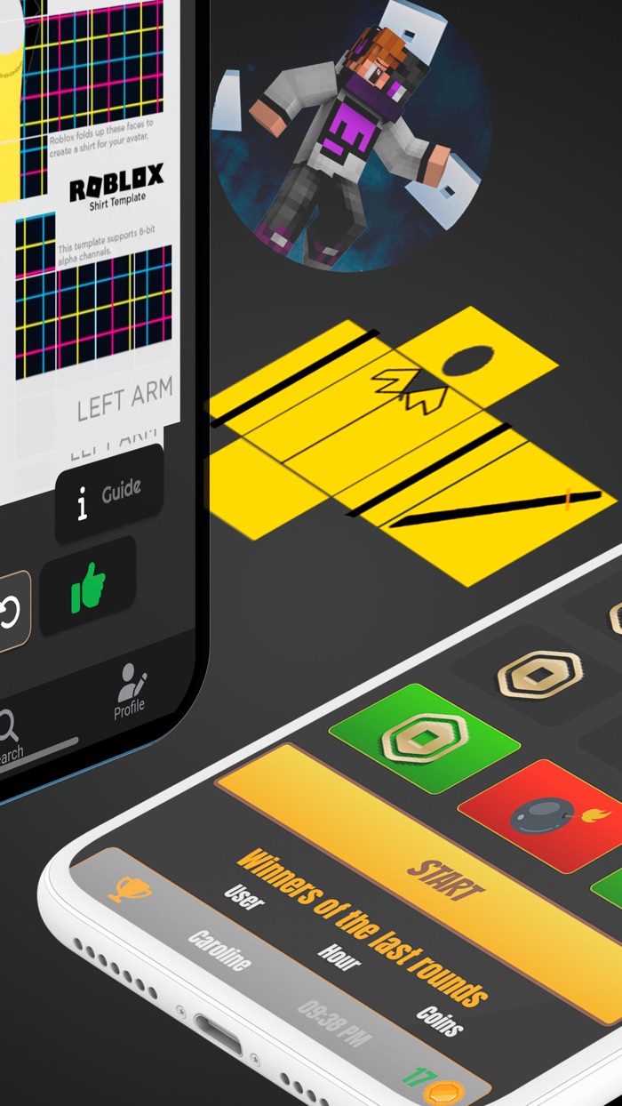 Templates Skins for Roblox