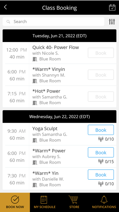 Yoga Revolution CLE Screenshot
