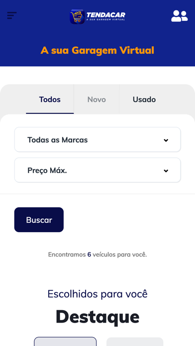 Tendacar Screenshot