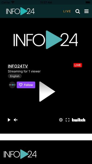 Info24 TV Screenshot