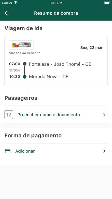 Viação São Benedito Screenshot