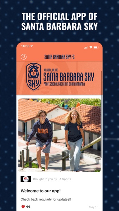 Santa Barbara Sky FC Screenshot