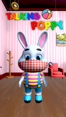 Game screenshot Poppy Talk - My Talking Rabbit apk
