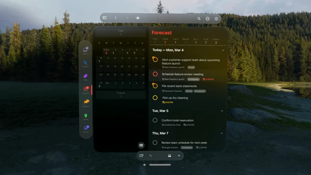 OmniFocus 4 screenshot 4