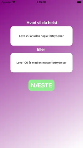 Game screenshot Hvad Vil Du Helst hack