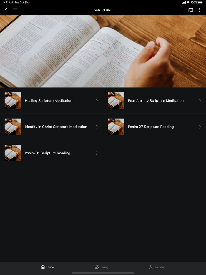 Expression Church App
