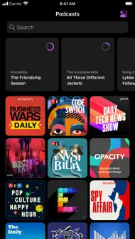 Shadow. Podcast Player iphone bilder 0