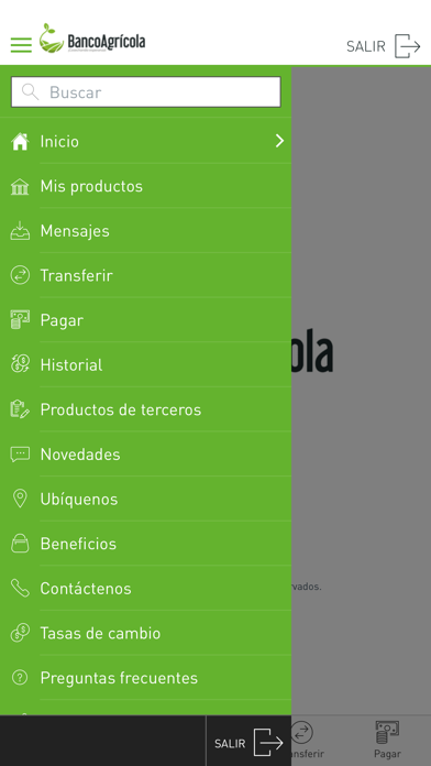 Móvil Banking Bagricola Screenshot