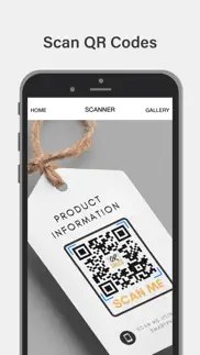 barcode scanner,qr code reader iphone screenshot 1