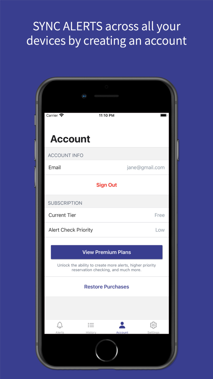 Dining Alerts for Disney Parks