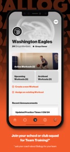 Ballogy: Basketball Training screenshot #2 for iPhone