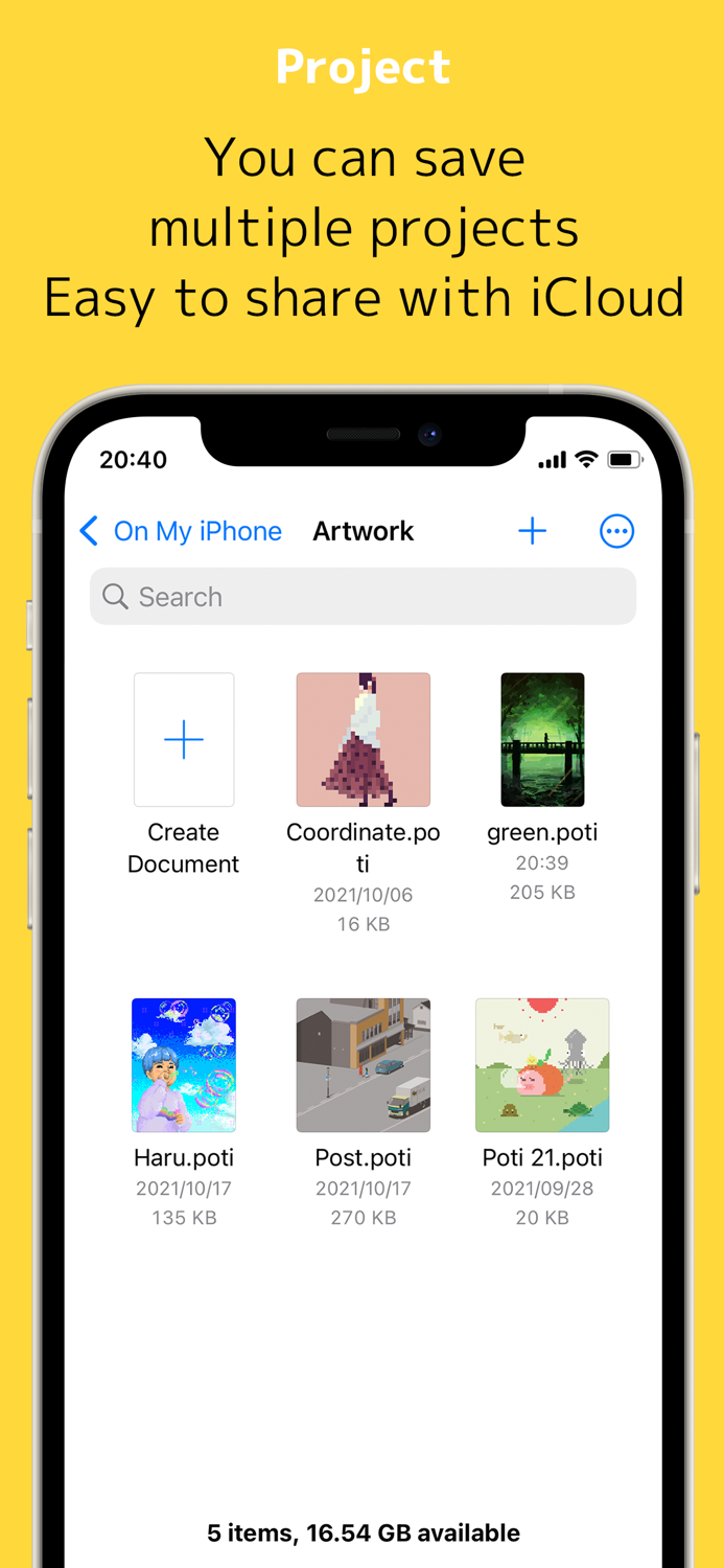 PotiPoti - Pixel art editor