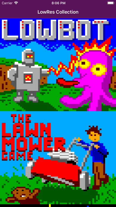 LowRes Collection Screenshot