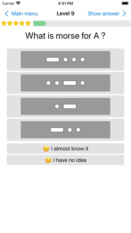 Morse Code Quiz screenshot-8