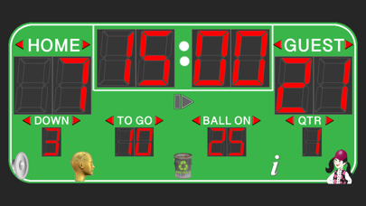 Football Scoreboard Deluxe Screenshot