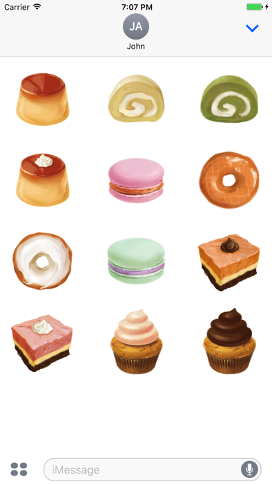 Screenshot #3 pour Dessert Sticker