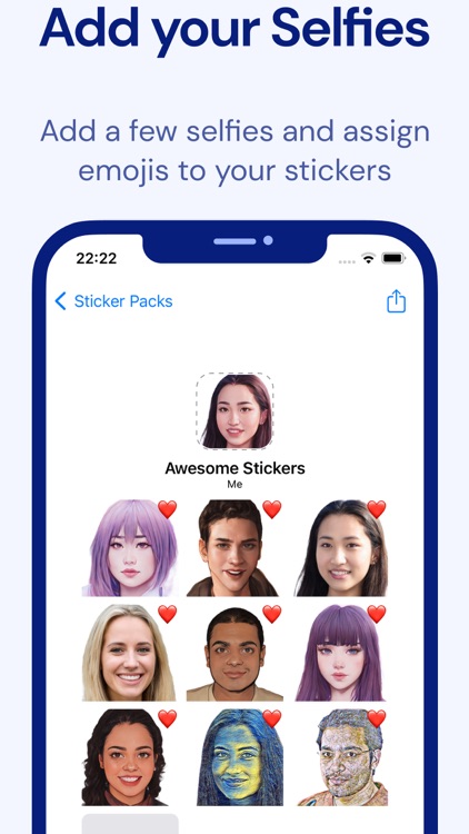 Selfie Stickers screenshot-5