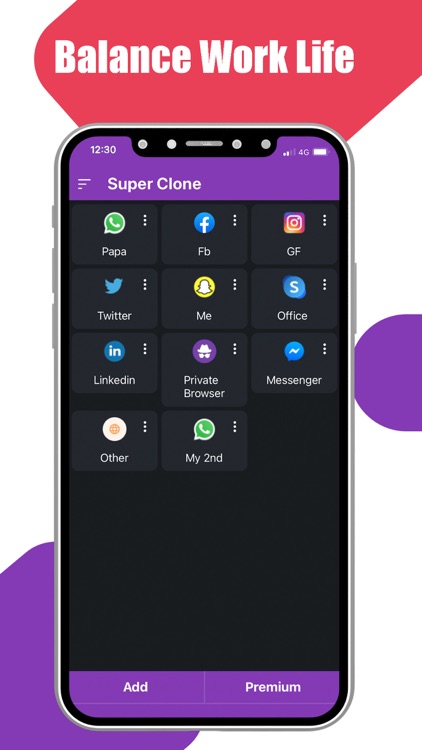 Super clone: Multiple Accounts