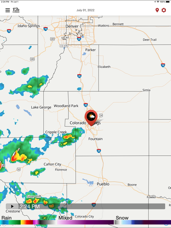 Screenshot #6 pour KRDO StormTracker 13 Weather