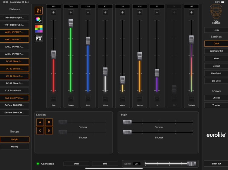 Light Captain - DMX Controller