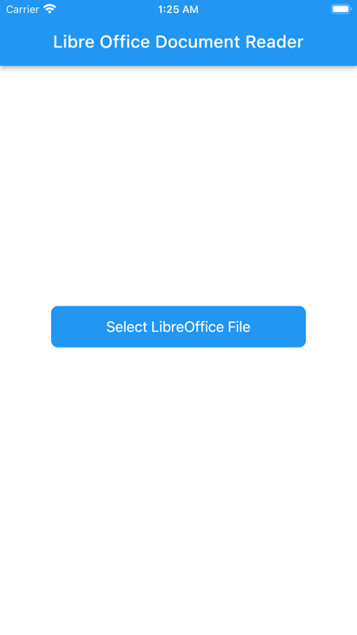 Libreoffice Viewer . Screenshot
