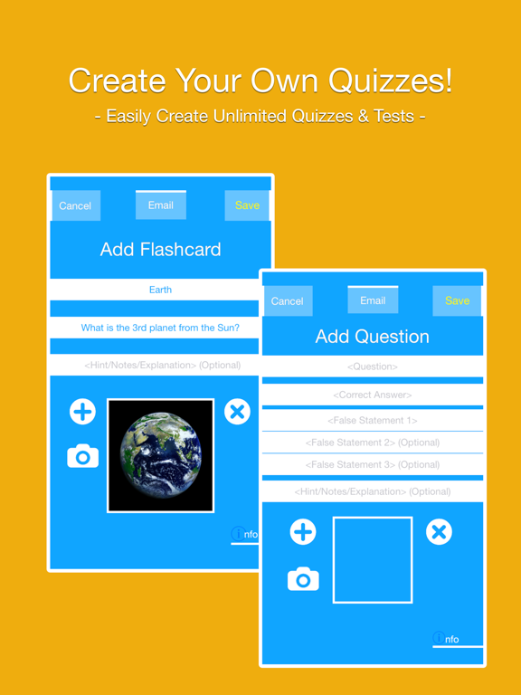 Screenshot #5 pour Quiz and Flashcard Maker