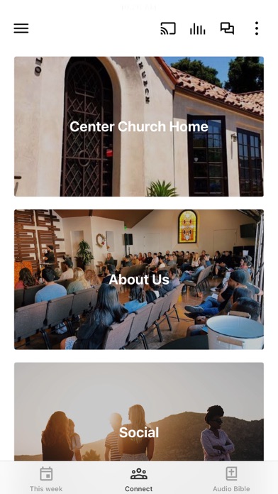 Center Church San Diego Screenshot