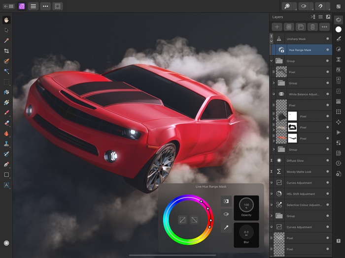 Affinity Photo 2 for iPad