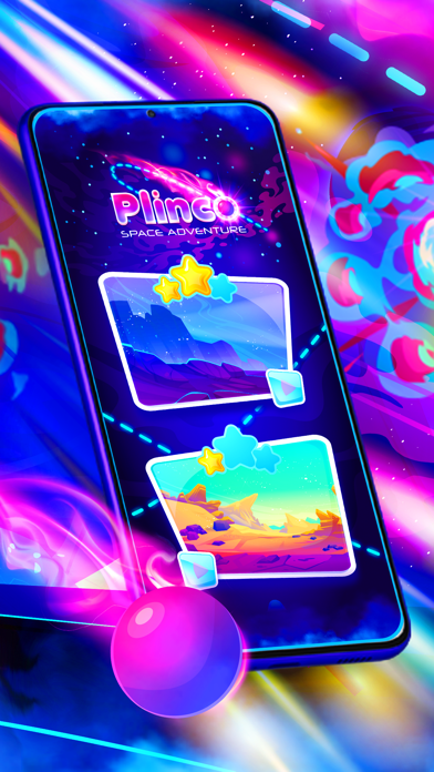 Plinco Space Game Screenshot