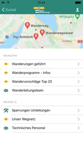 Game screenshot Zuger Wanderwege apk