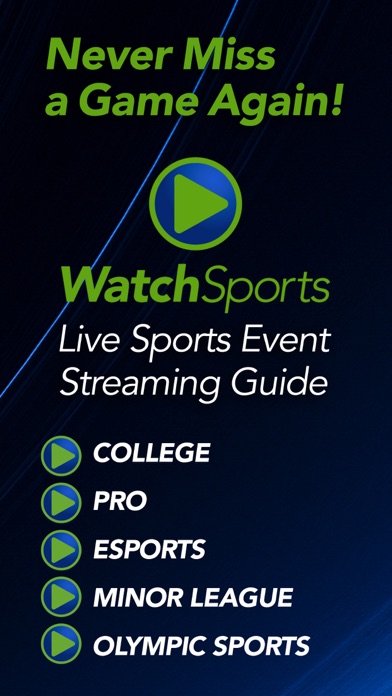 WatchSports Screenshot