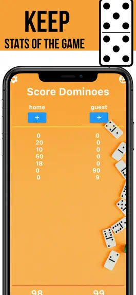 Game screenshot Domino Scorer board apk