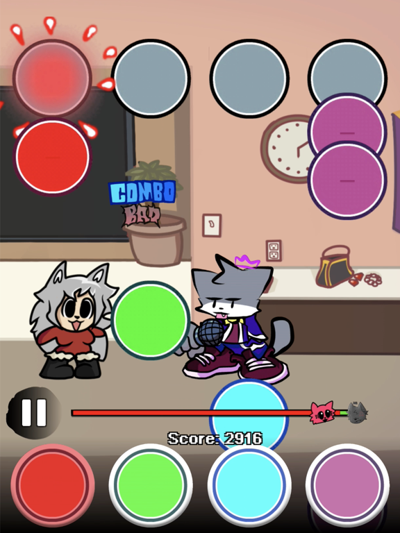 Animals Fight iPad screenshot 6 - Music app