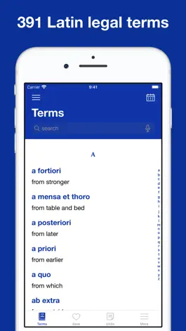 Game screenshot Latin Legal Terms mod apk